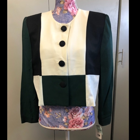*NWT* Vintage blazer. Deadstock size 14 petite - Picture 1 of 5